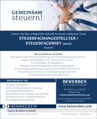 Job: Steuerfachangestellte, Steuerfachwirt in Krefeld | Hennecken