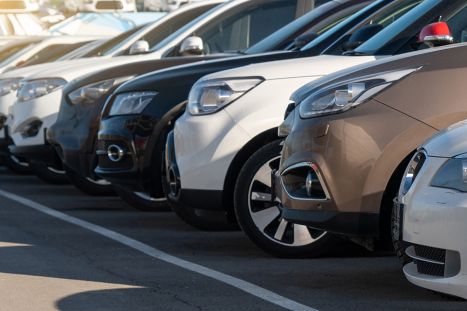 Foto: Parkende Autos